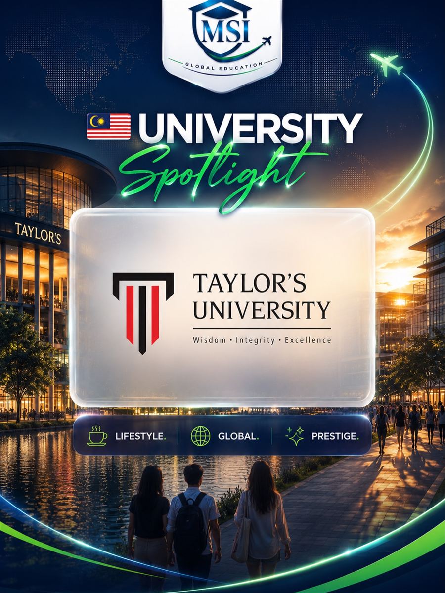 Taylor's University spotlight
